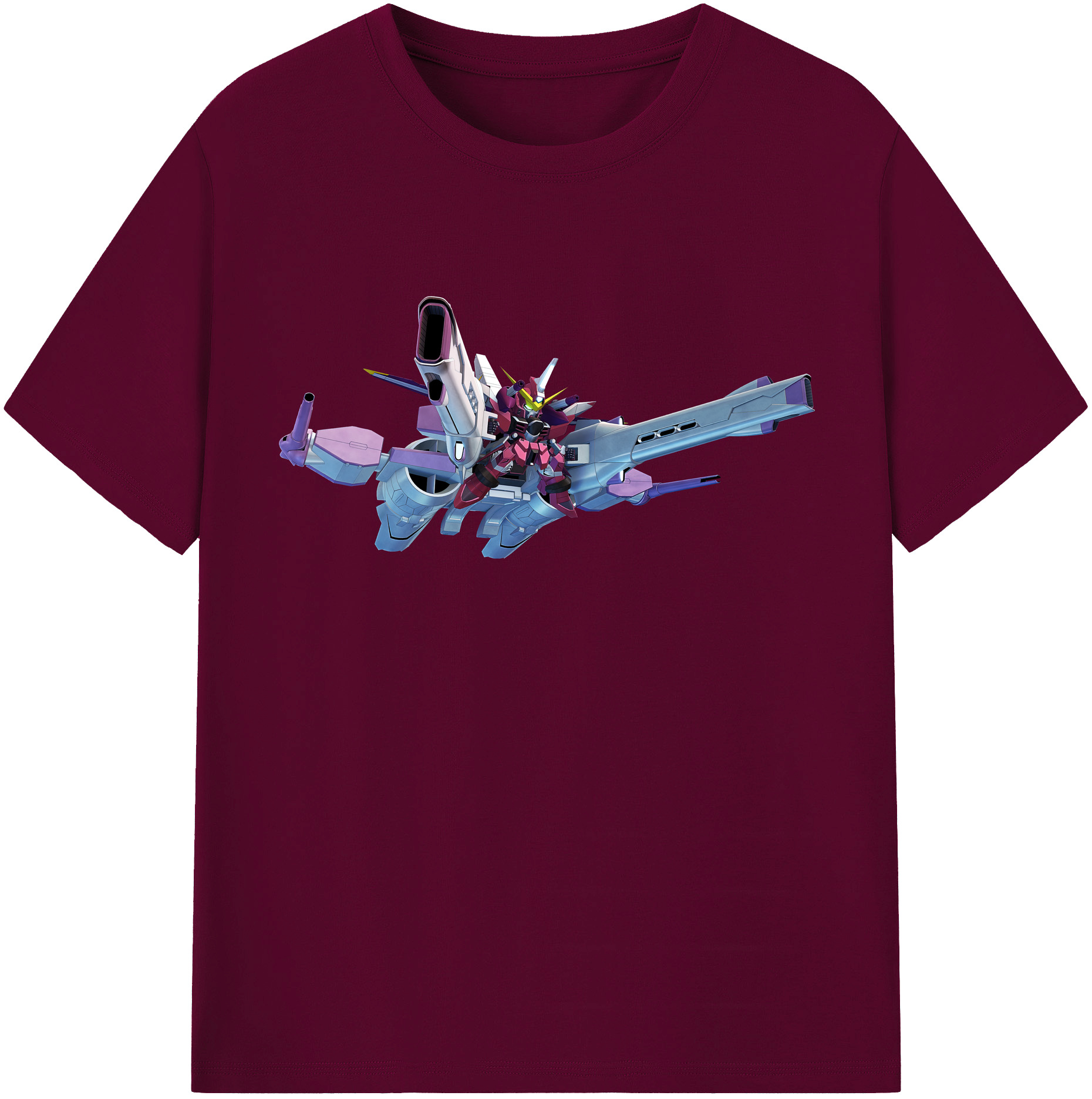（画像用） 機動戦士ガンダム Mobile Suit Gundam レディースカジュアルプリントTシャツ（綿100％）